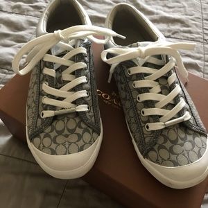 Coach tennis shoes, Francesca, size 8.5